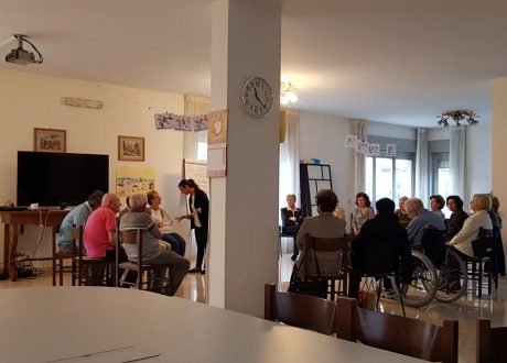 Alhzeimer caffè memoria partecipanti in Fondazioen Antonio Della Monica