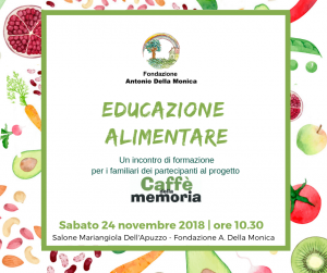 formazione educazione alimentare