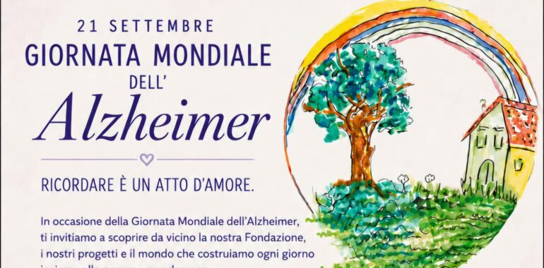 Giornata mondiale dell’Alzheimer – Open Day